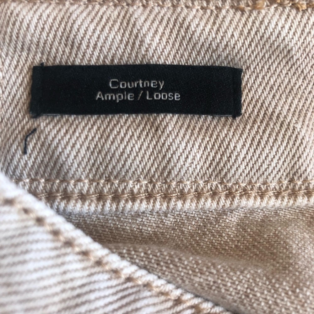 Frank and Oak Tan Loose Fit Women's Jeans Size 25 - Picture 11 of 12